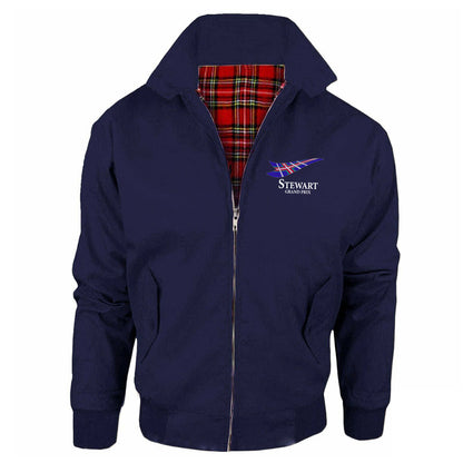 Retro Stewart Grand Prix Classic Harrington Jacket