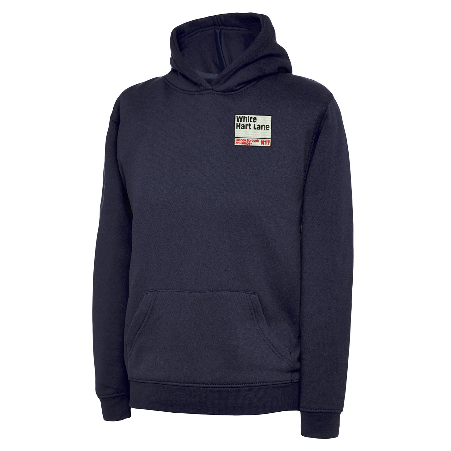 Children's Retro White Hart Lane Hoodie