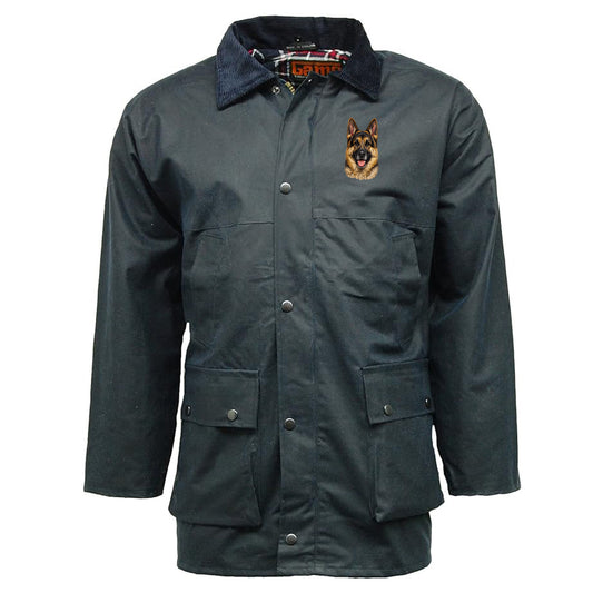 German Shepherd Dog Face Coat