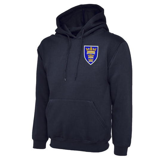 Retro Hull 1935 Embroidered Classic Hoodie