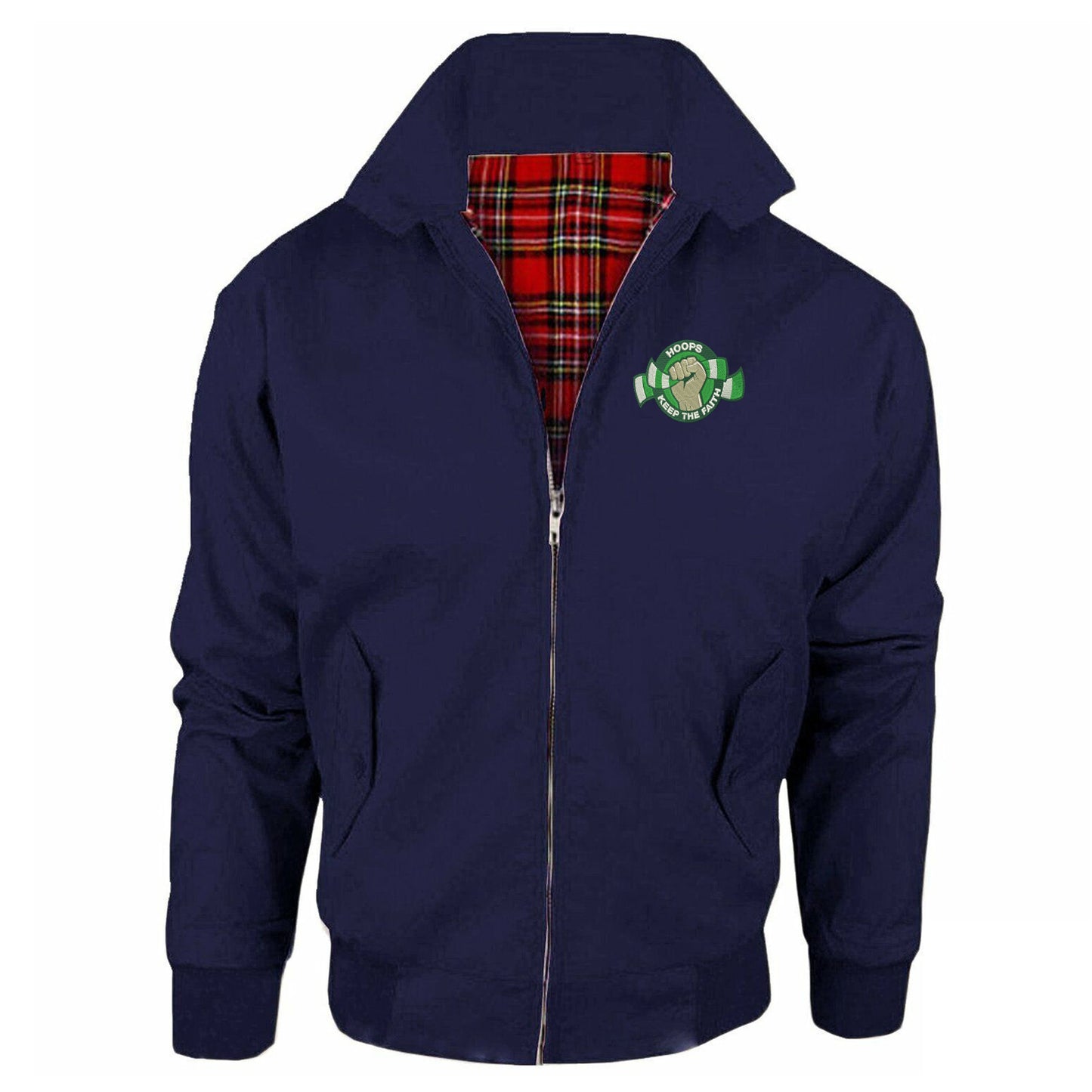 Hoops Keep The Faith Embroidered Classic Harrington Jacket