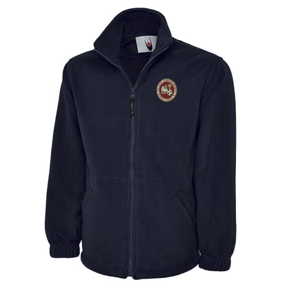 Old School Fulham Football Fleece Jacket