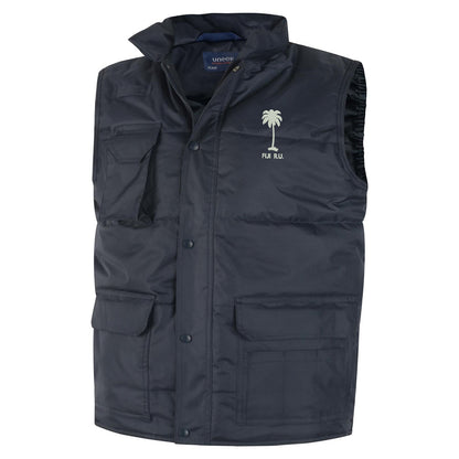 Retro Fiji Rugby 1920s Embroidered Super Pro Body Warmer