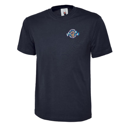 Sky Blues Keep The Faith Embroidered Children's T-Shirt