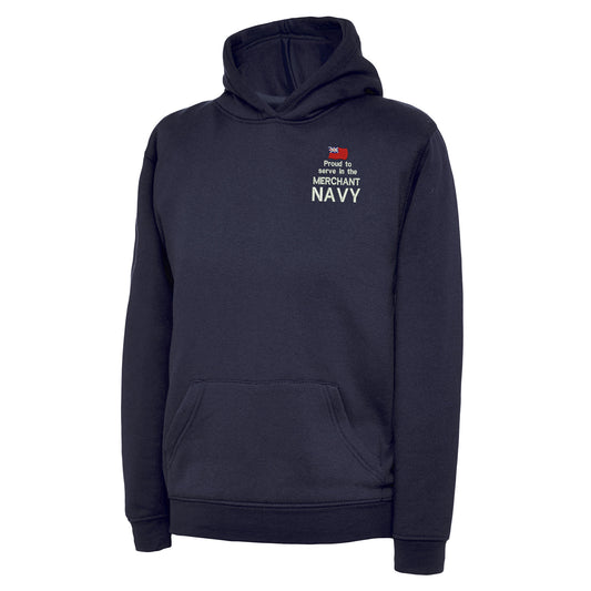 Children's Proud to Serve in The Merchant Navy Hoodie