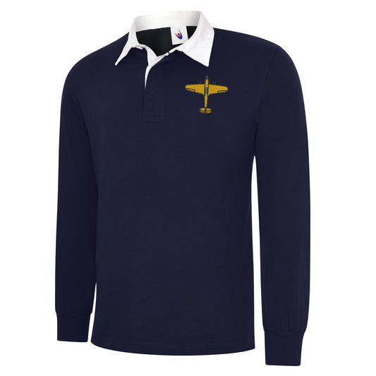 Hawker Hurricane Embroidered Classic Rugby Shirt