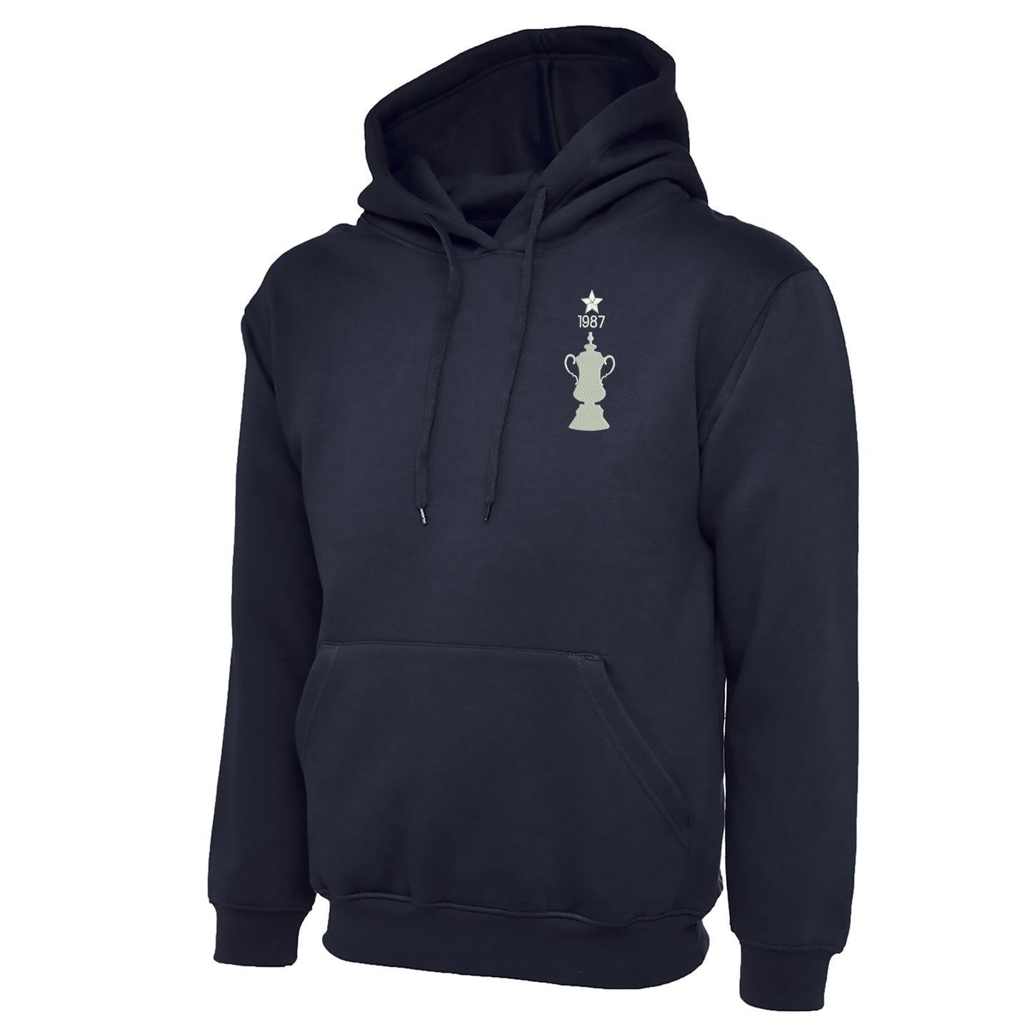 Retro Coventry FA Cup Winners Embroidered Hoodie