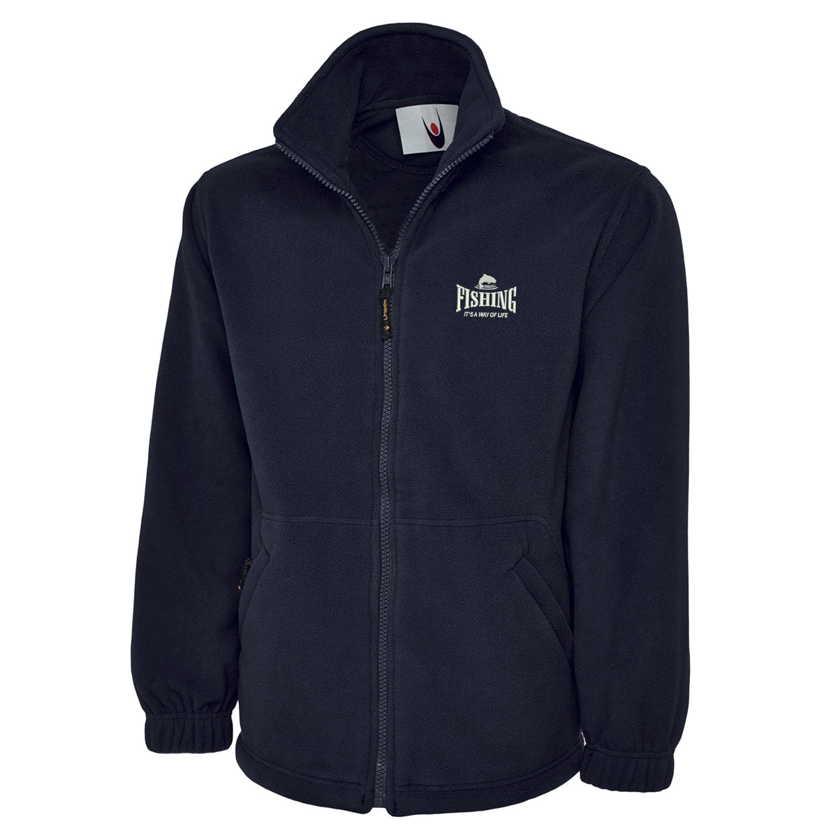 Fishing It's a Way of Life Premium Fleece Jacket