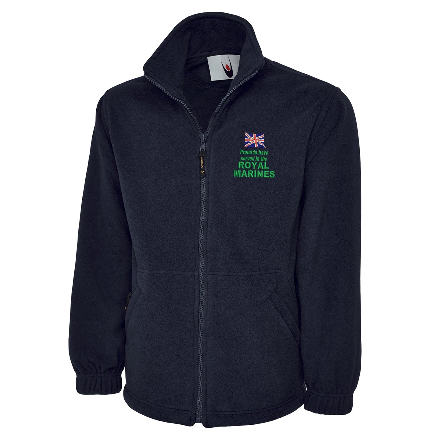 Proud to Have Served in The Royal Marines Embroidered Premium Fleece
