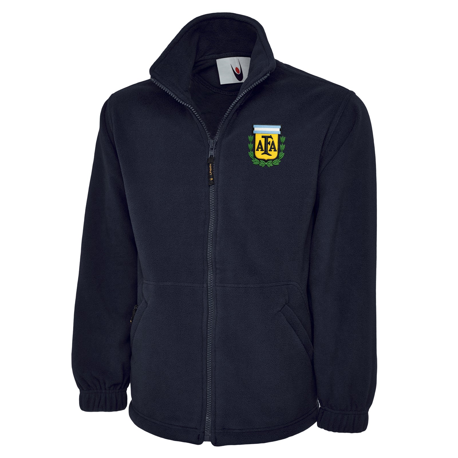 Old School Argentina Football Fleece Jacket