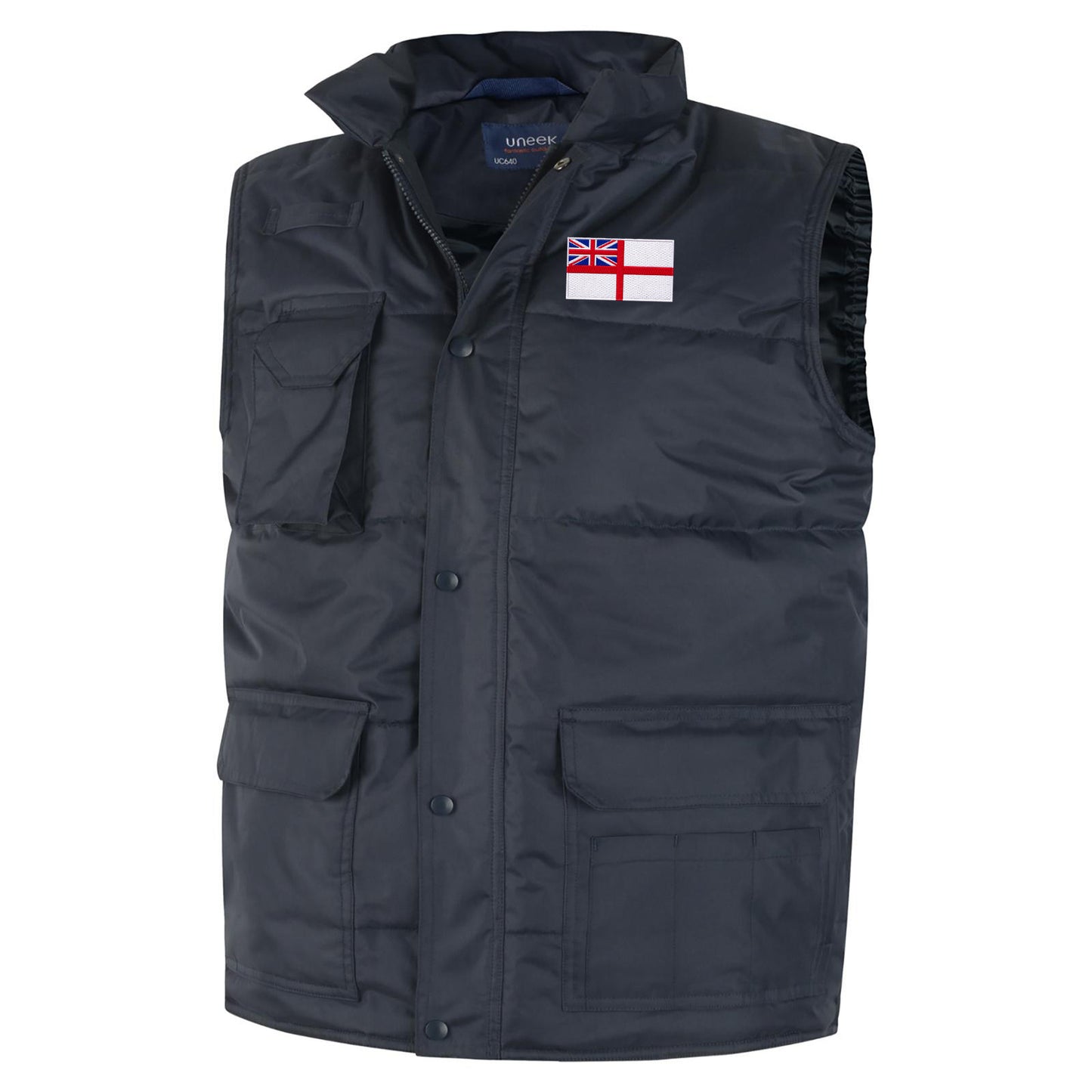Royal Navy White Ensign Flag Bodywarmer
