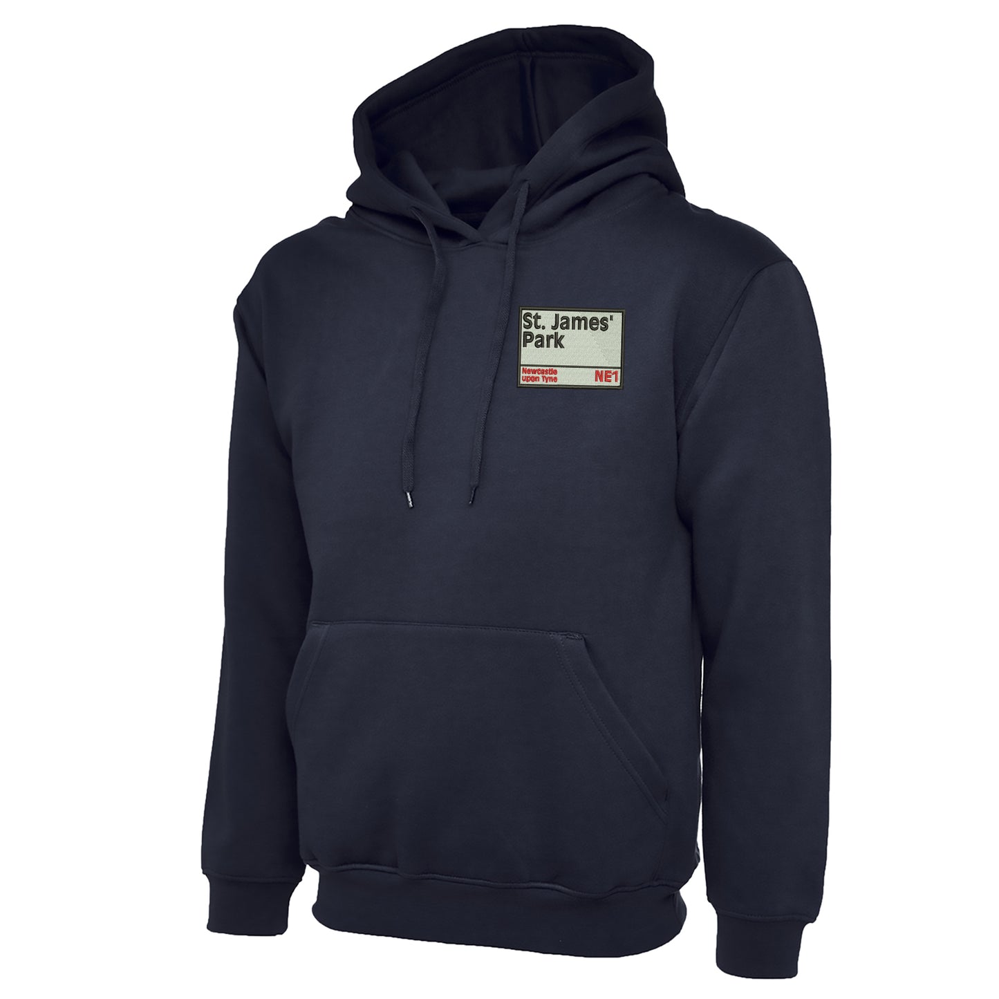 St James' Park NE1 Embroidered Hoodie