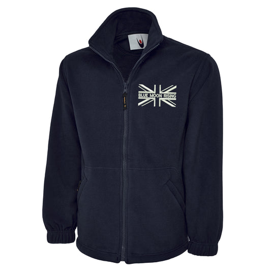 Blue Moon Rising Union Jack Fleece Jacket
