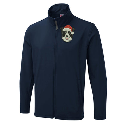 Border Collie Christmas Bomber Jacket
