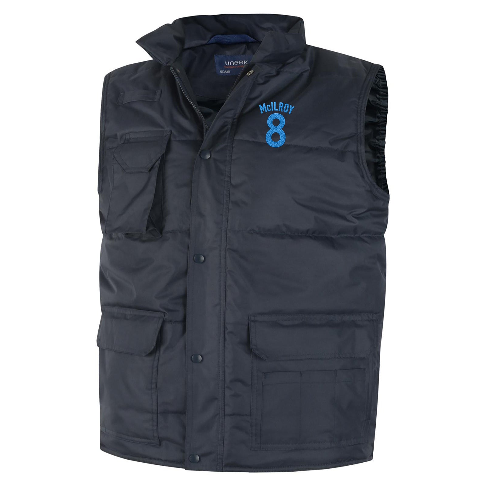 Jimmy McIlroy Burnley Football Bodywarmer