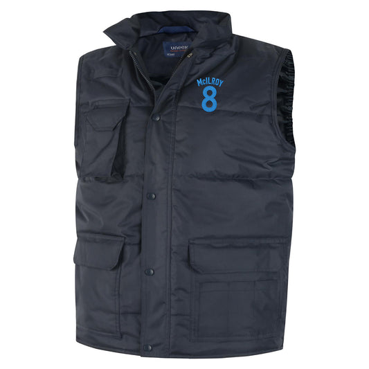 Jimmy McIlroy Burnley Football Bodywarmer