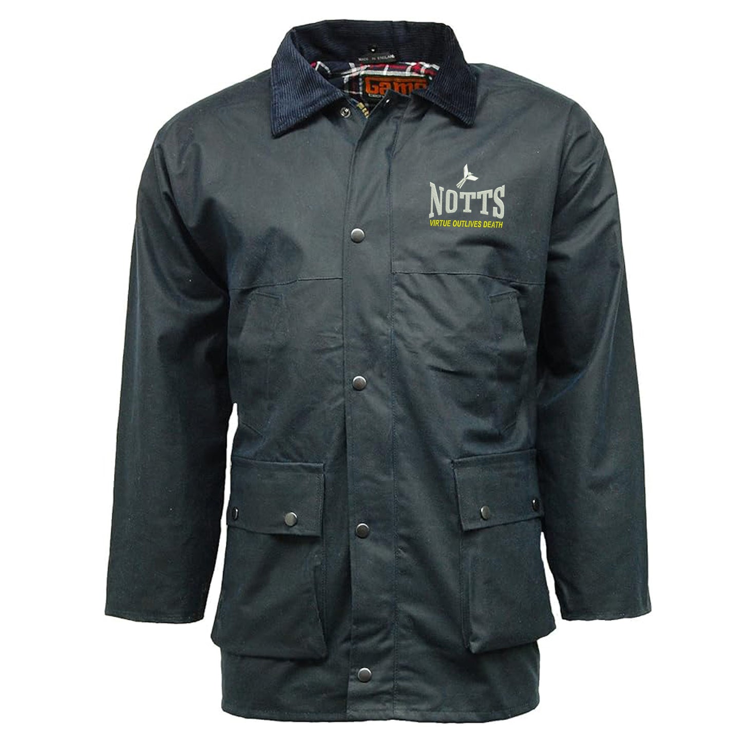 Notts County Football Wax Jacket