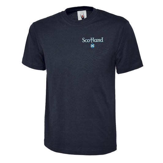 Scotland Circle Flag T Shirt