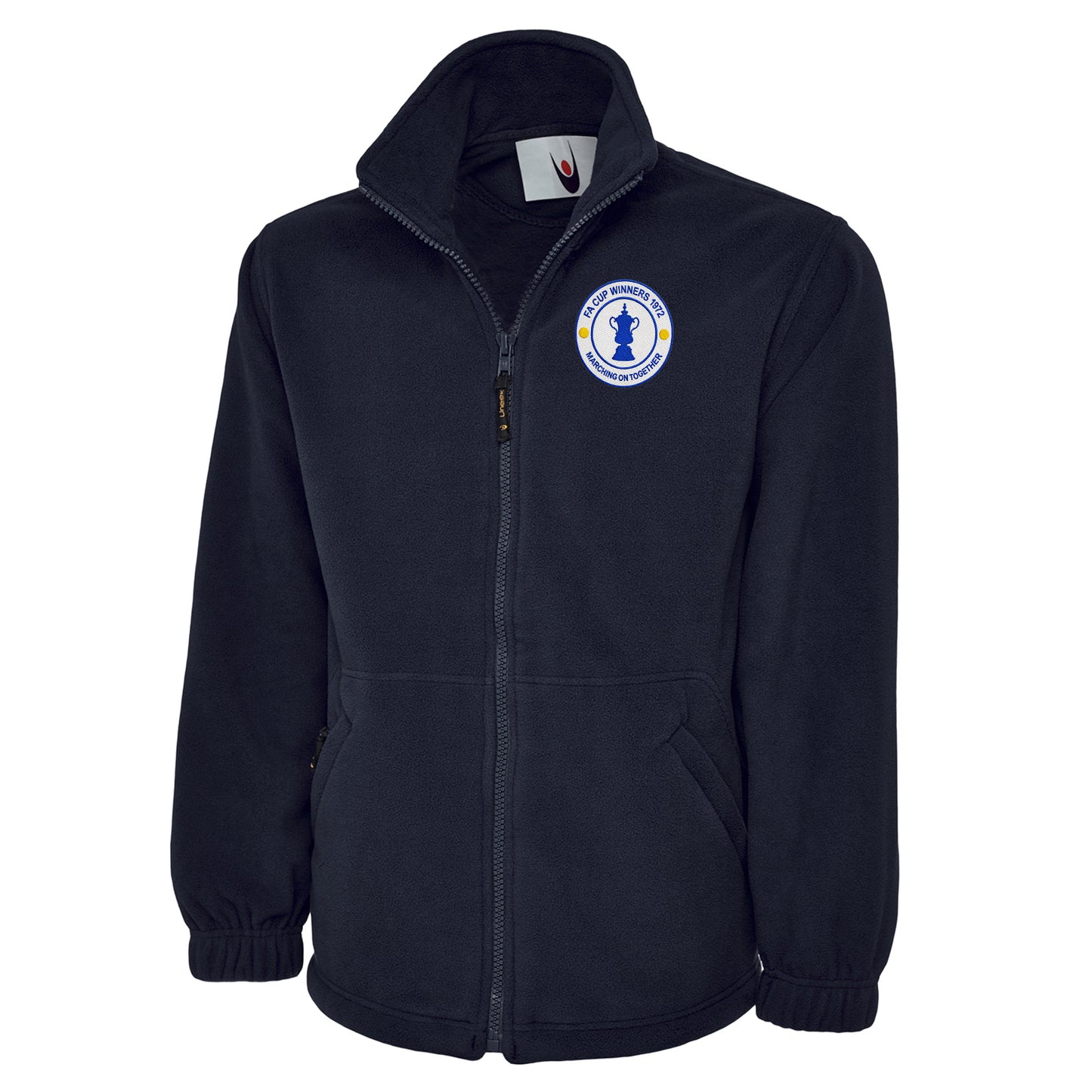 Old School Leeds United Fleece Jacket