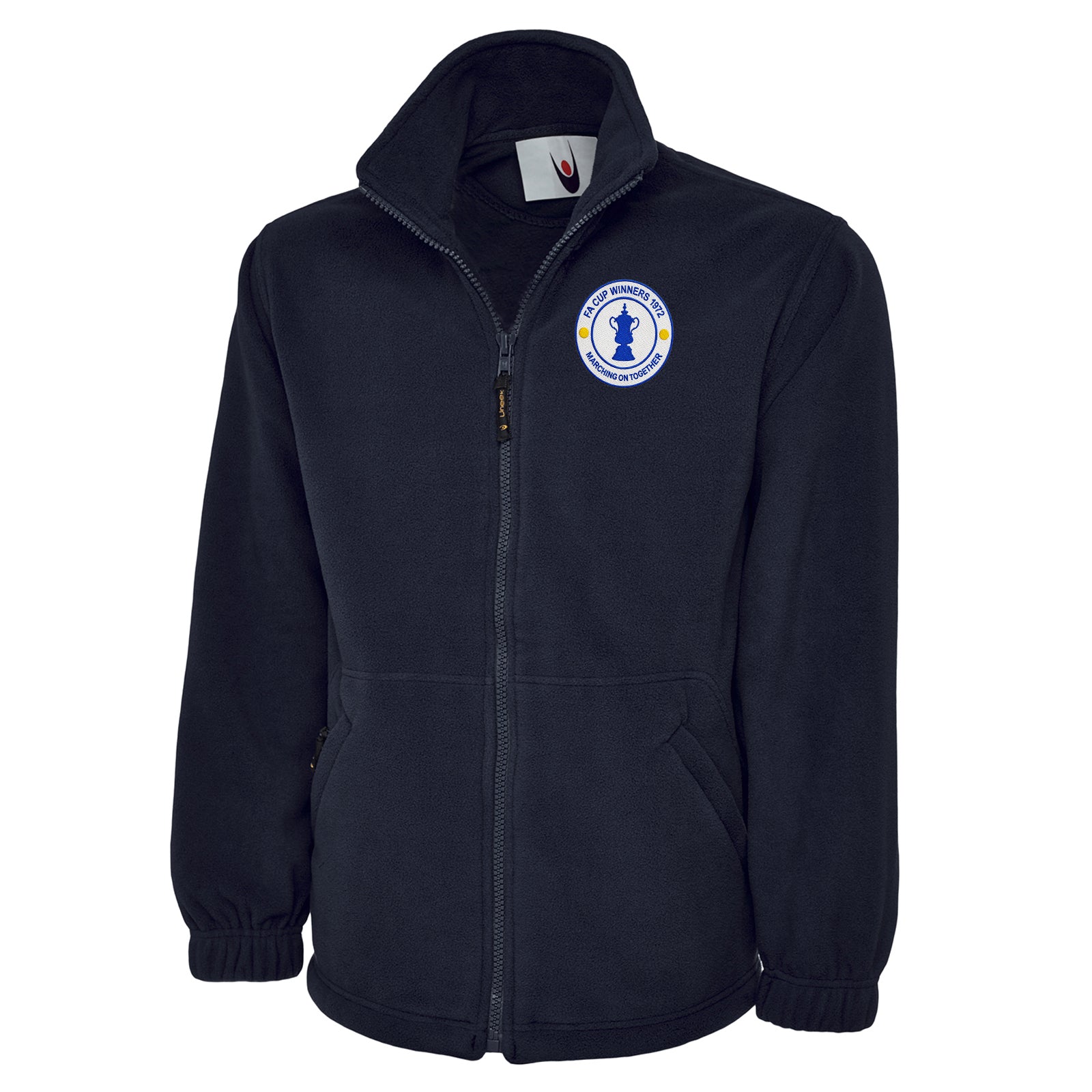 Old School Leeds United Fleece Jacket