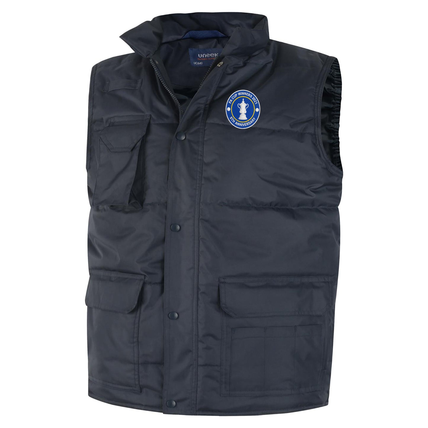 Vintage Leicester City Football Bodywarmer