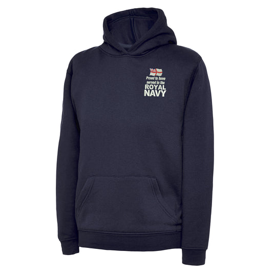Children's Proud to Have Served in The Royal Navy Hoodie