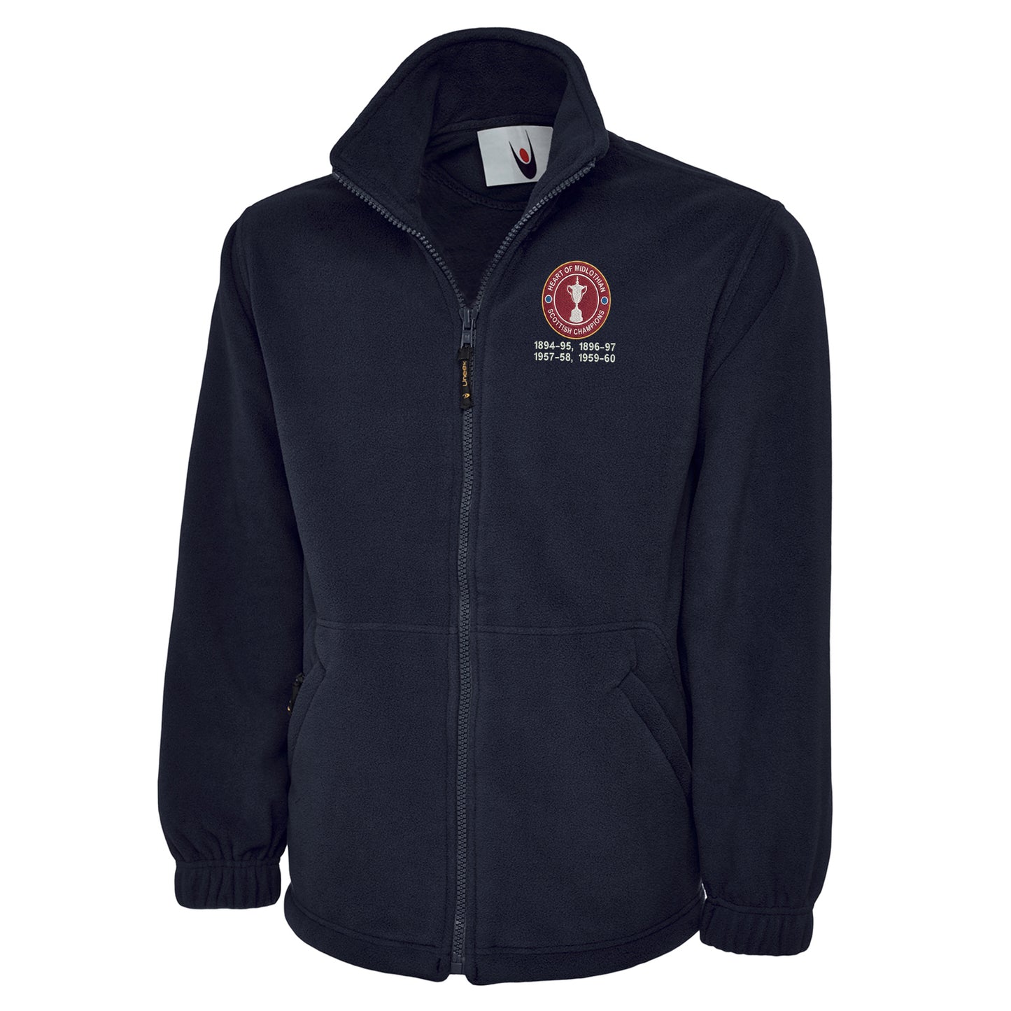 Hearts Scottish Champions Football Fleece Jacket