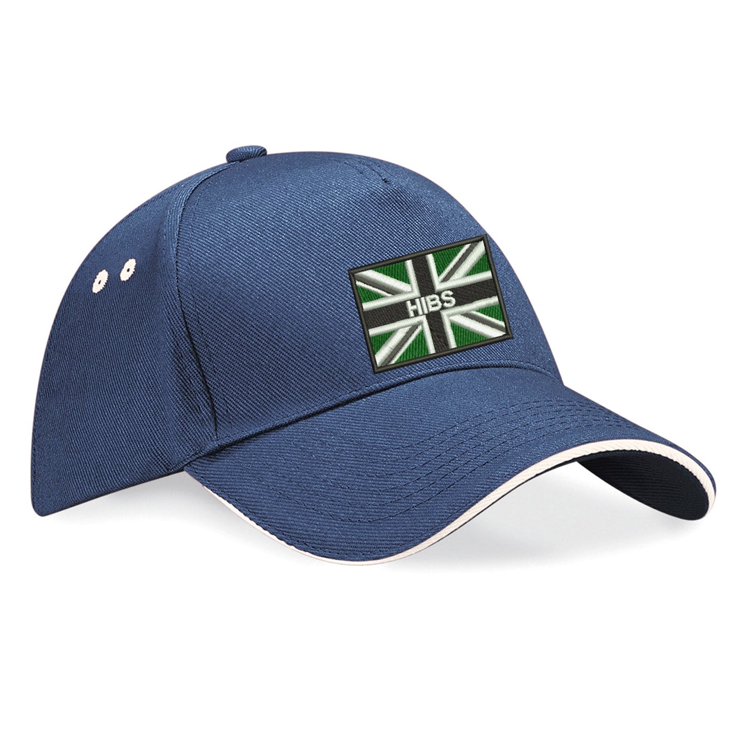 Hibs Coloured Union Jack Baseball Cap