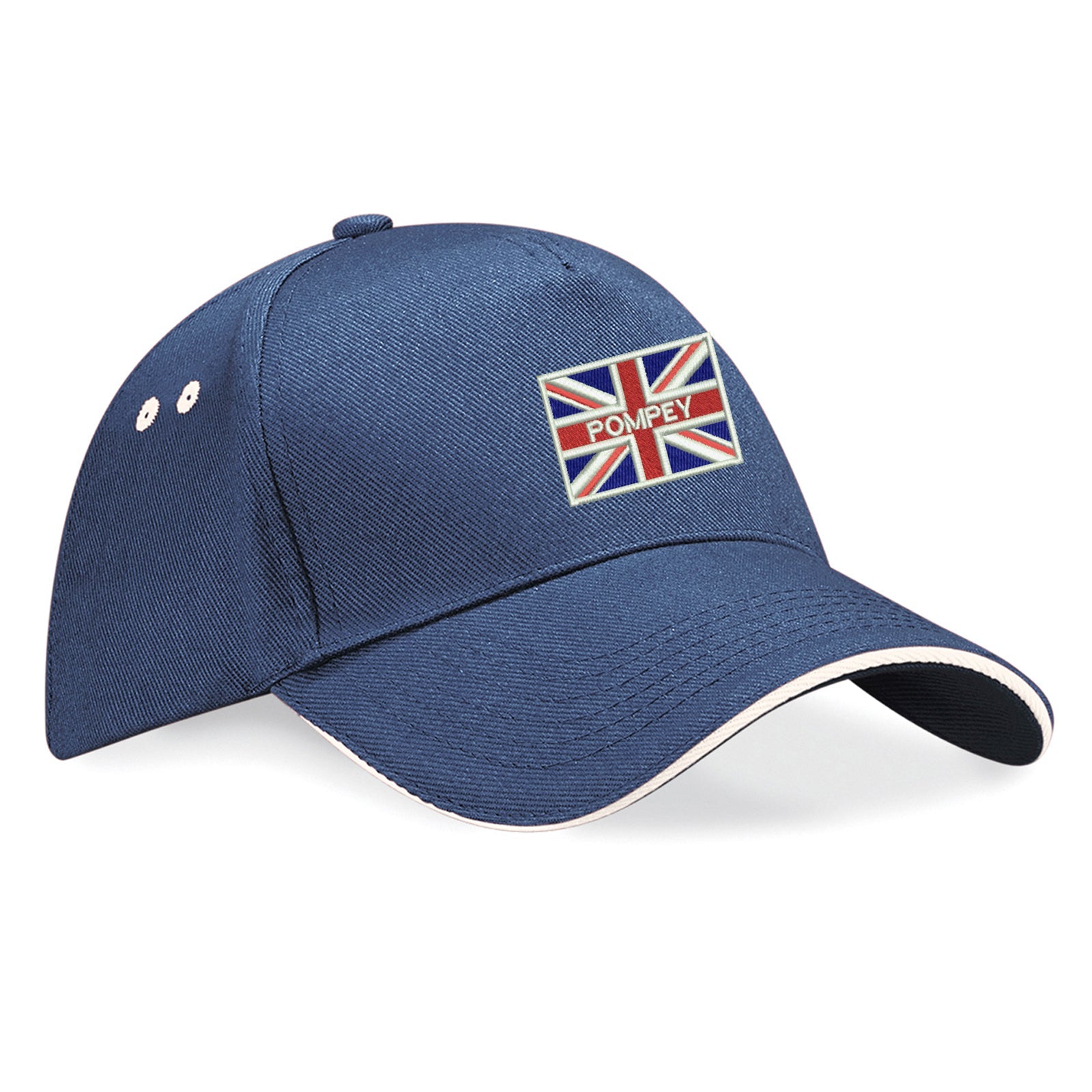 Pompey Coloured Union Jack Baseball Cap