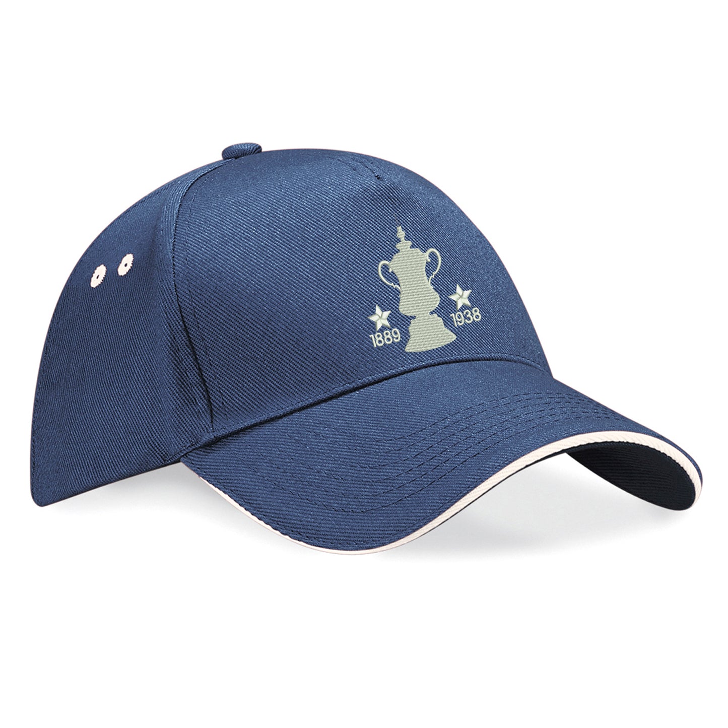 Retro Preston Two Time Cup Winners Embroidered Baseball Cap