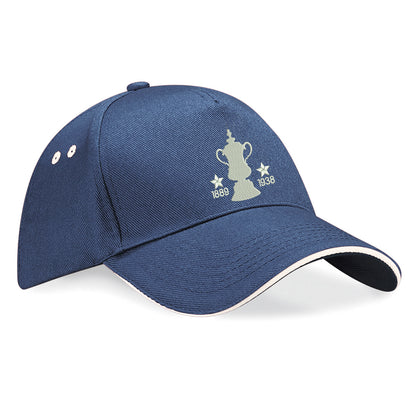 Retro Preston Two Time Cup Winners Embroidered Baseball Cap
