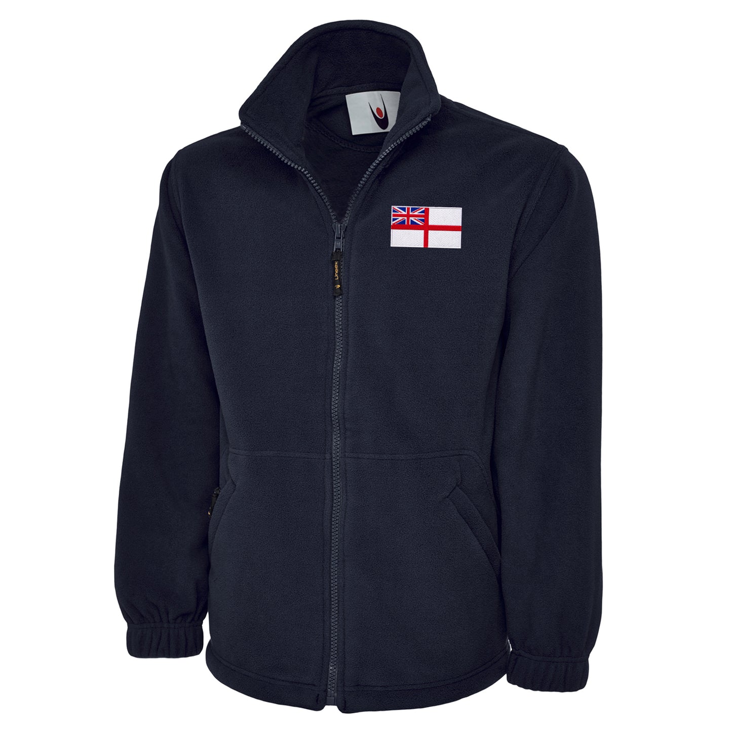 Royal Navy White Ensign Flag Fleece Jacket 