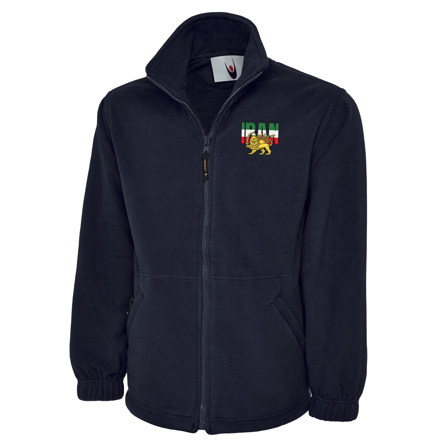 Iran Flag Fleece Jacket 