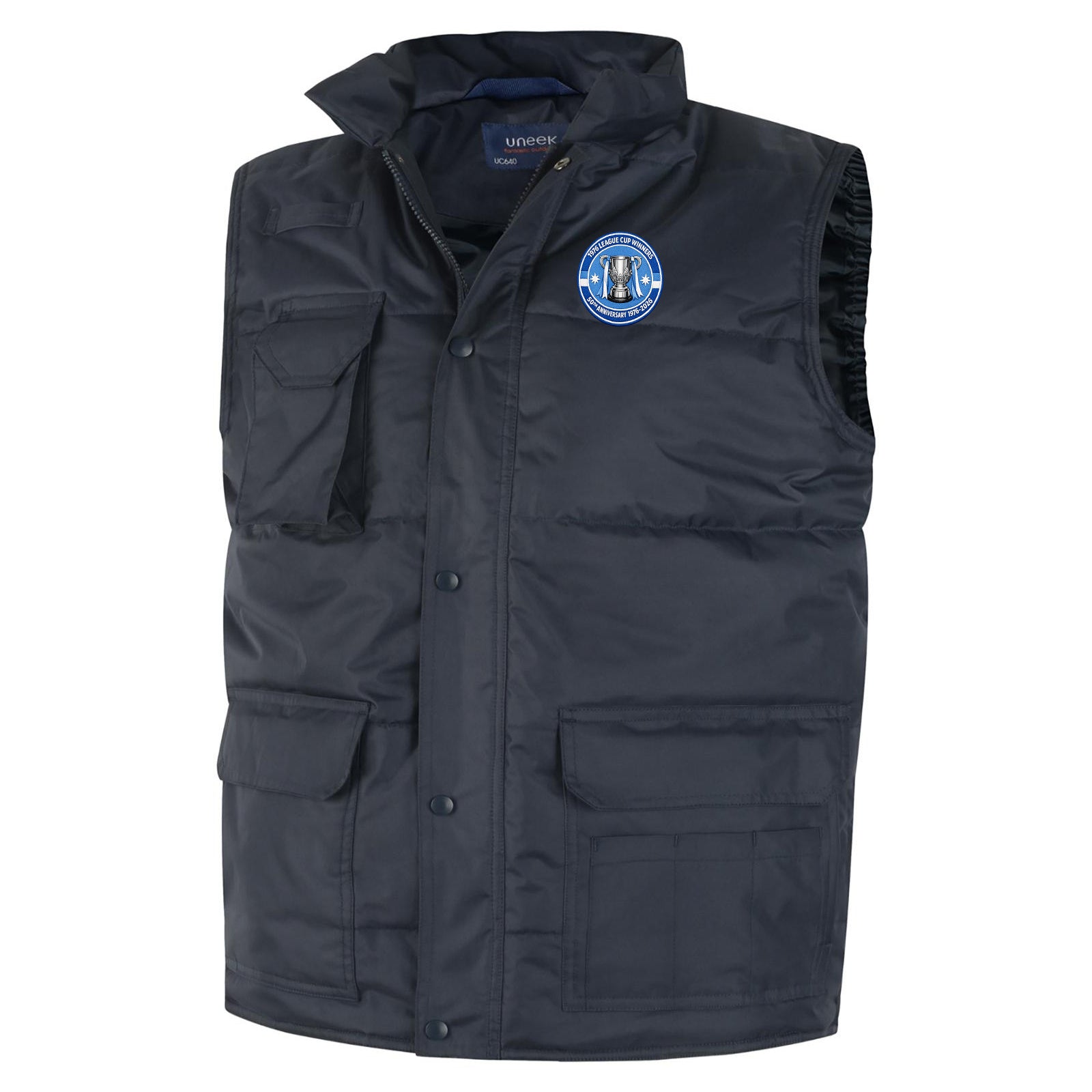 Man City League Cup Winners 1975-1976 Bodywarmer