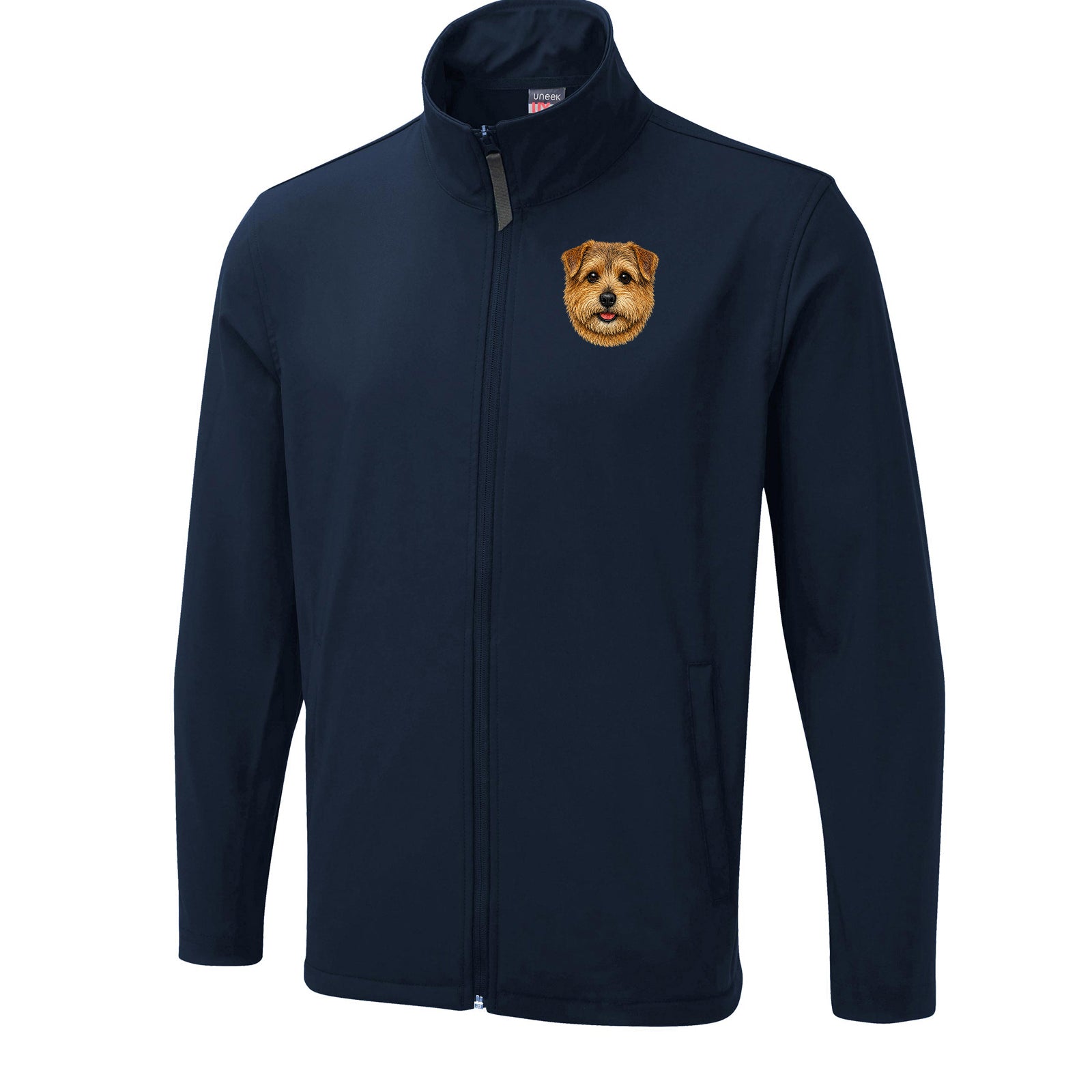 Norfolk Terrier Dog Face Bomber Jacket
