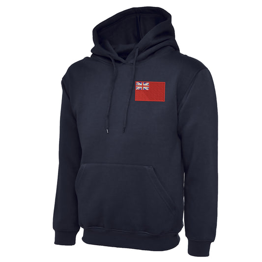 Red Ensign Embroidered Hoodie