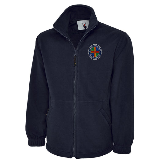 Proud To Be From Lincolnshire Fleece Jacket 