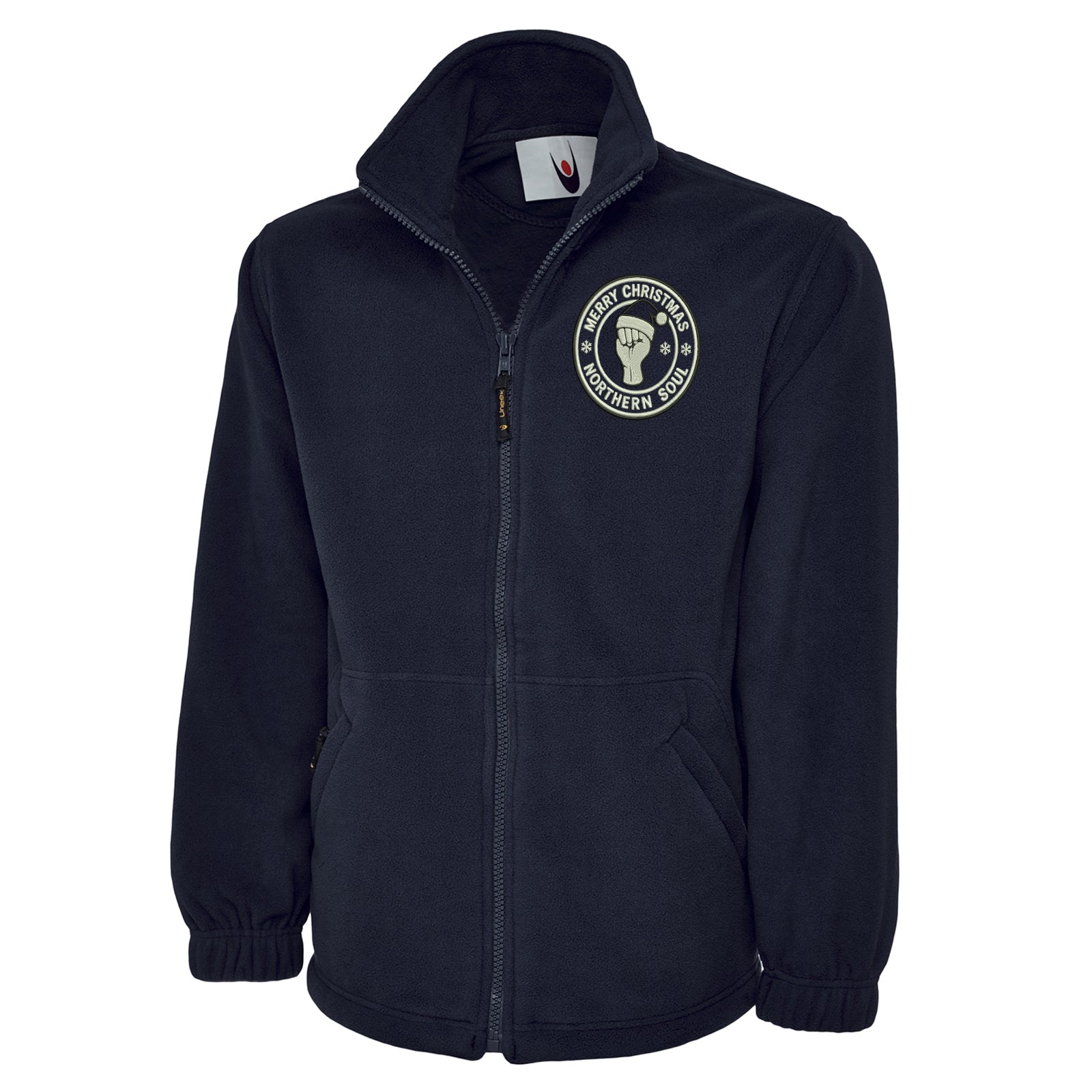 Northern Soul Christmas Fleece Jacket 
