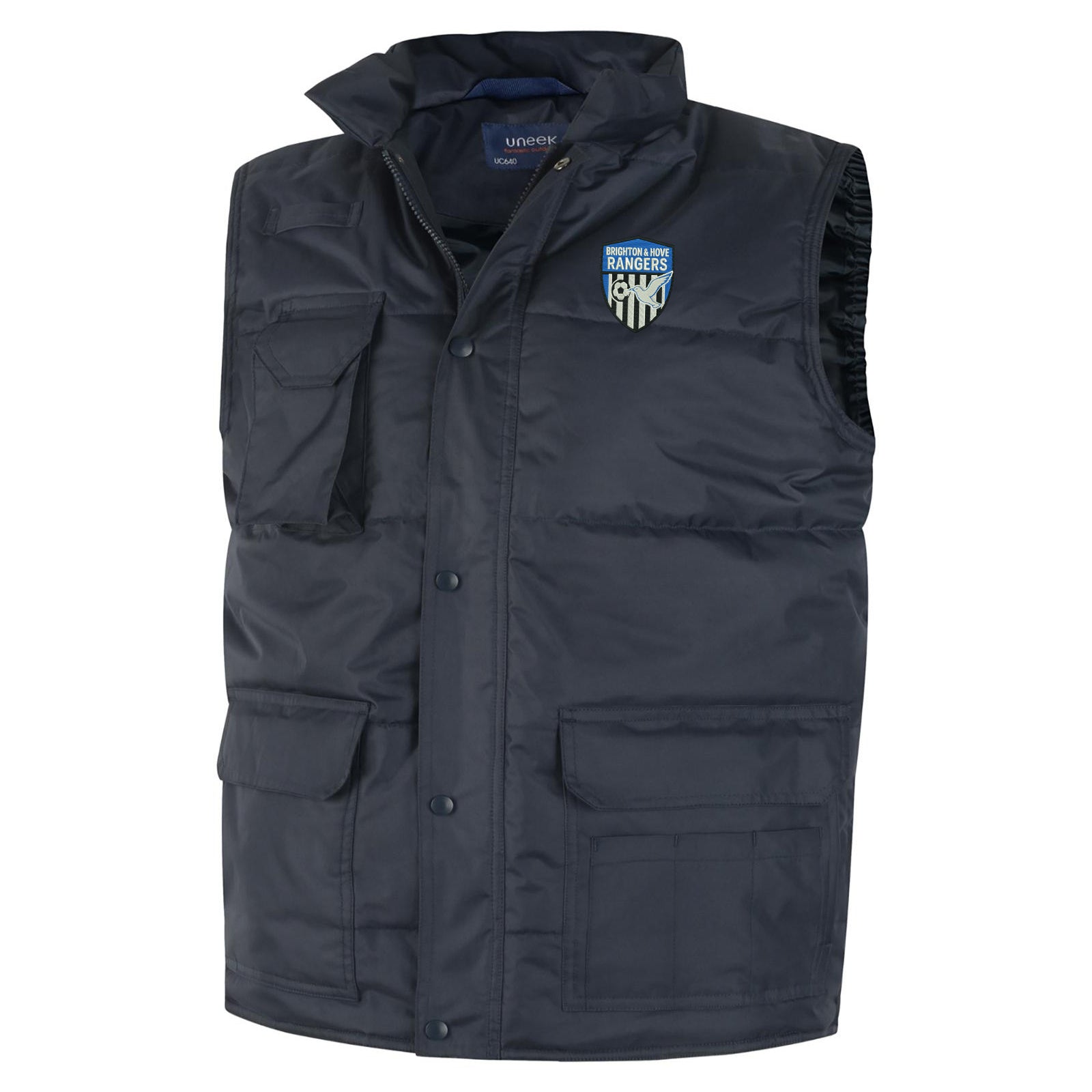 Old School Brighton Football Bodywarmer