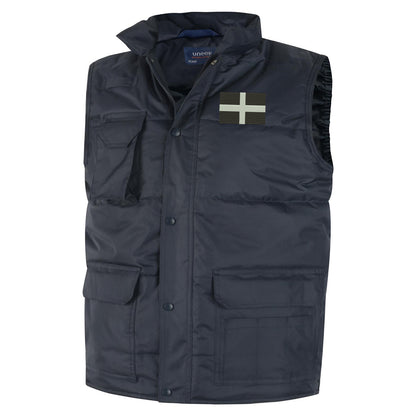 Saint Piran’s Flag Cornwall Bodywarmer