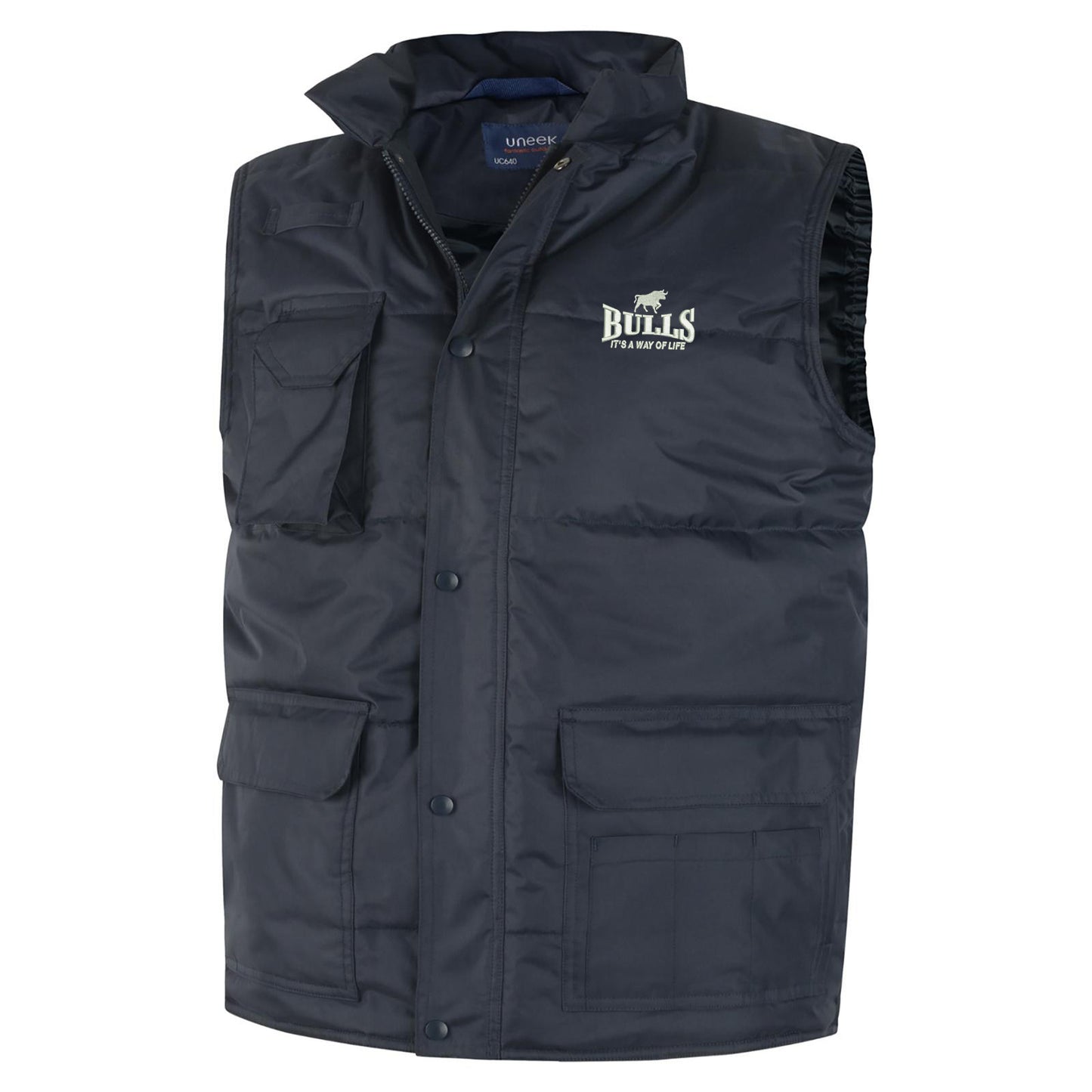Bulls It's a Way of Life Super Pro Body Warmer