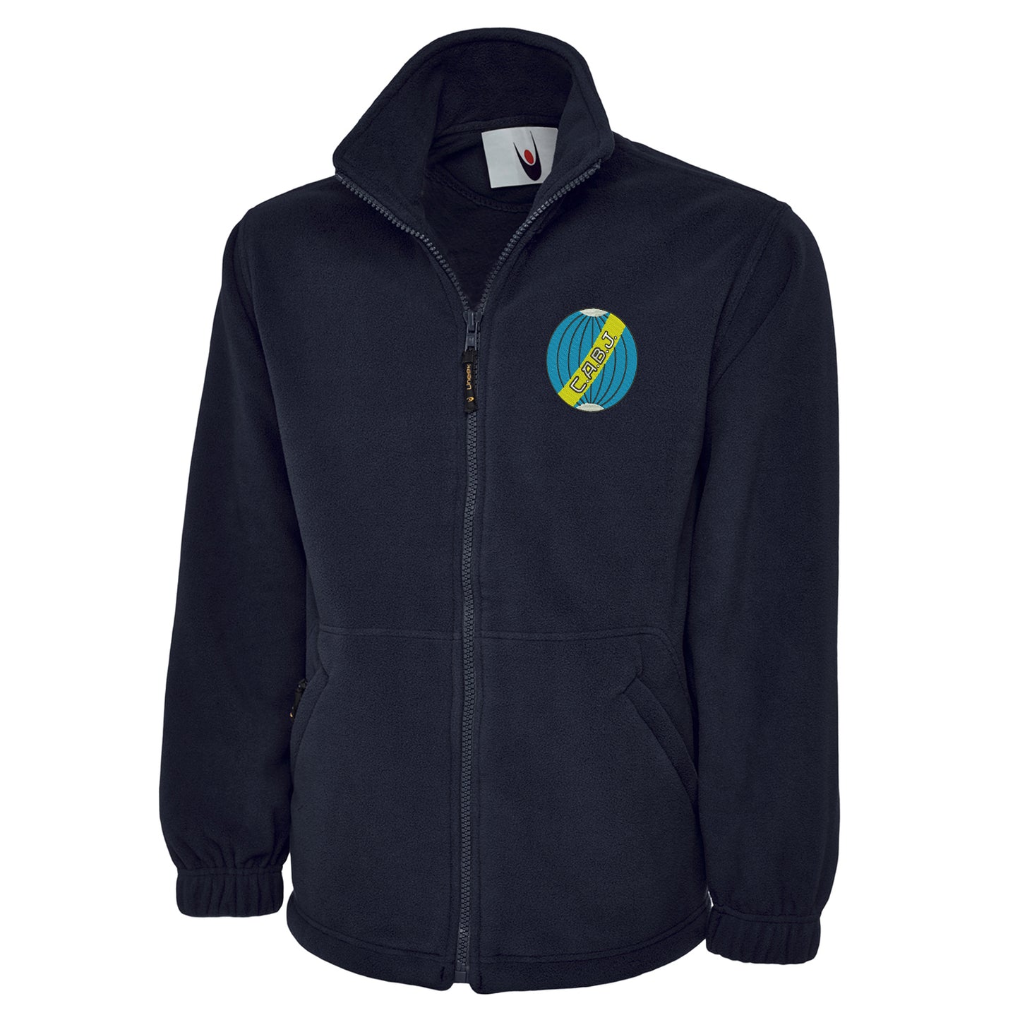 Retro Boca Juniors 1912 Embroidered Premium Fleece Jacket