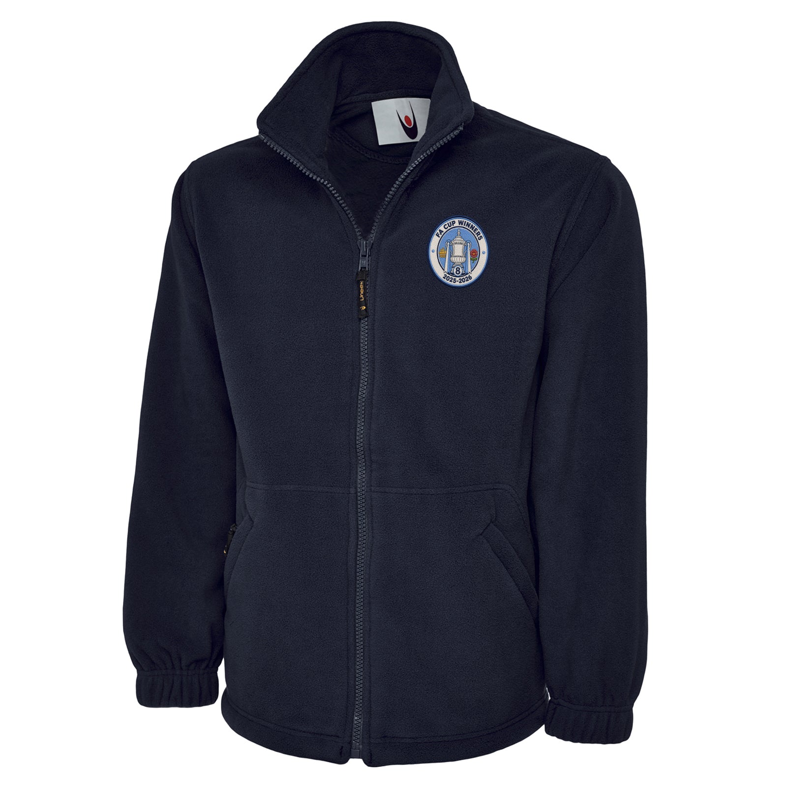 Man City FA Cup Winners 2026 Fleece Jacket