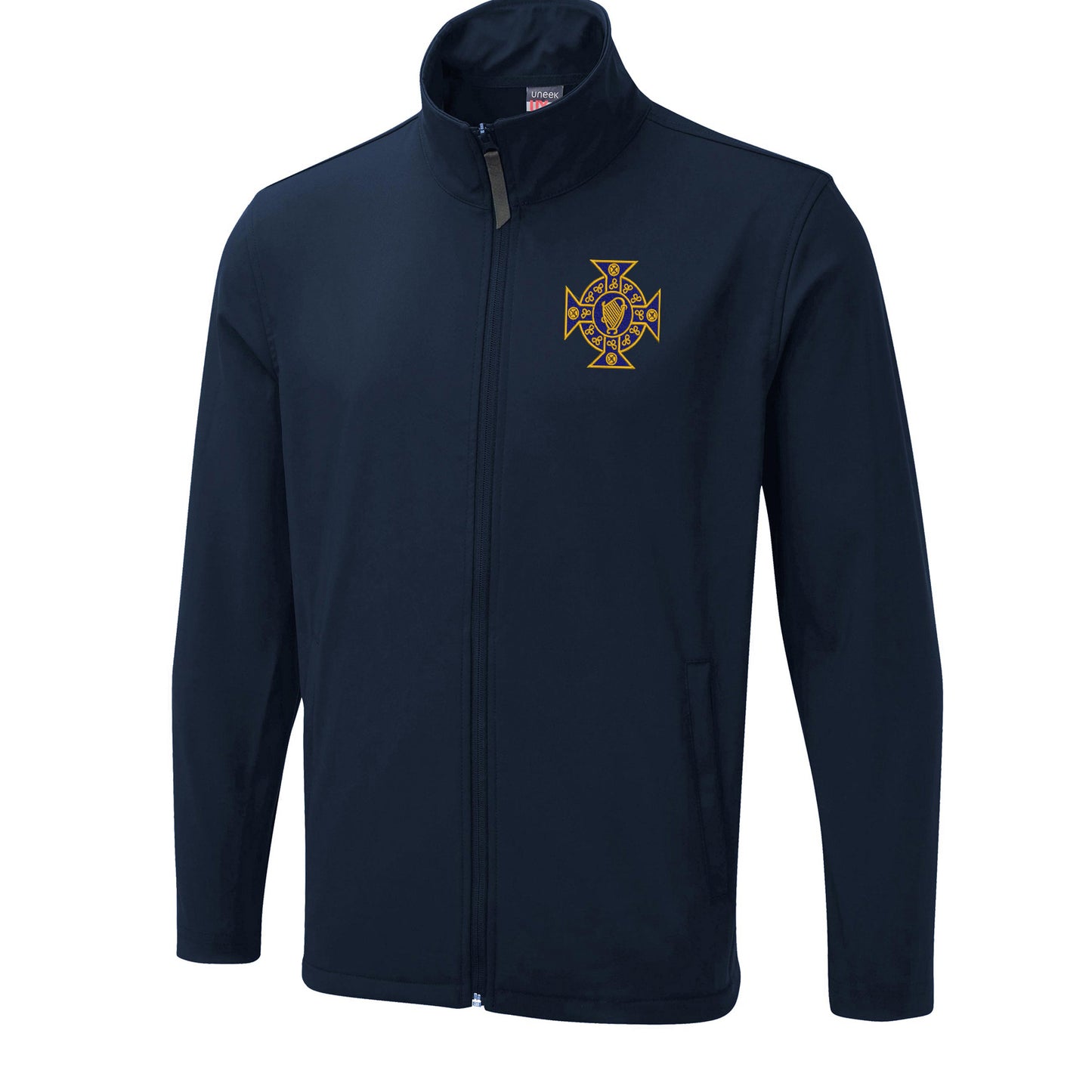 Retro Northern Ireland 1882 Embroidered Lightweight Soft Shell Jacket