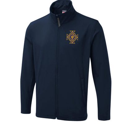 Retro Northern Ireland 1882 Embroidered Lightweight Soft Shell Jacket