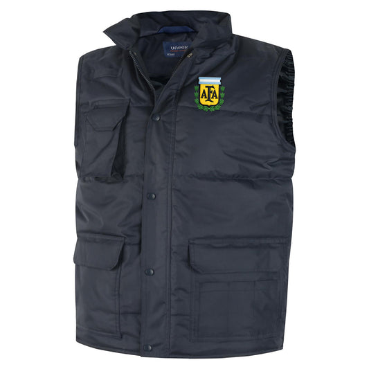 Old School Argentina Football Bodywarmer