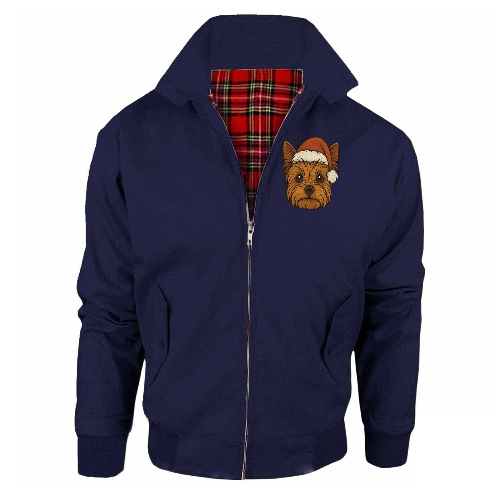 Yorkshire Terrier Christmas Jacket Mens