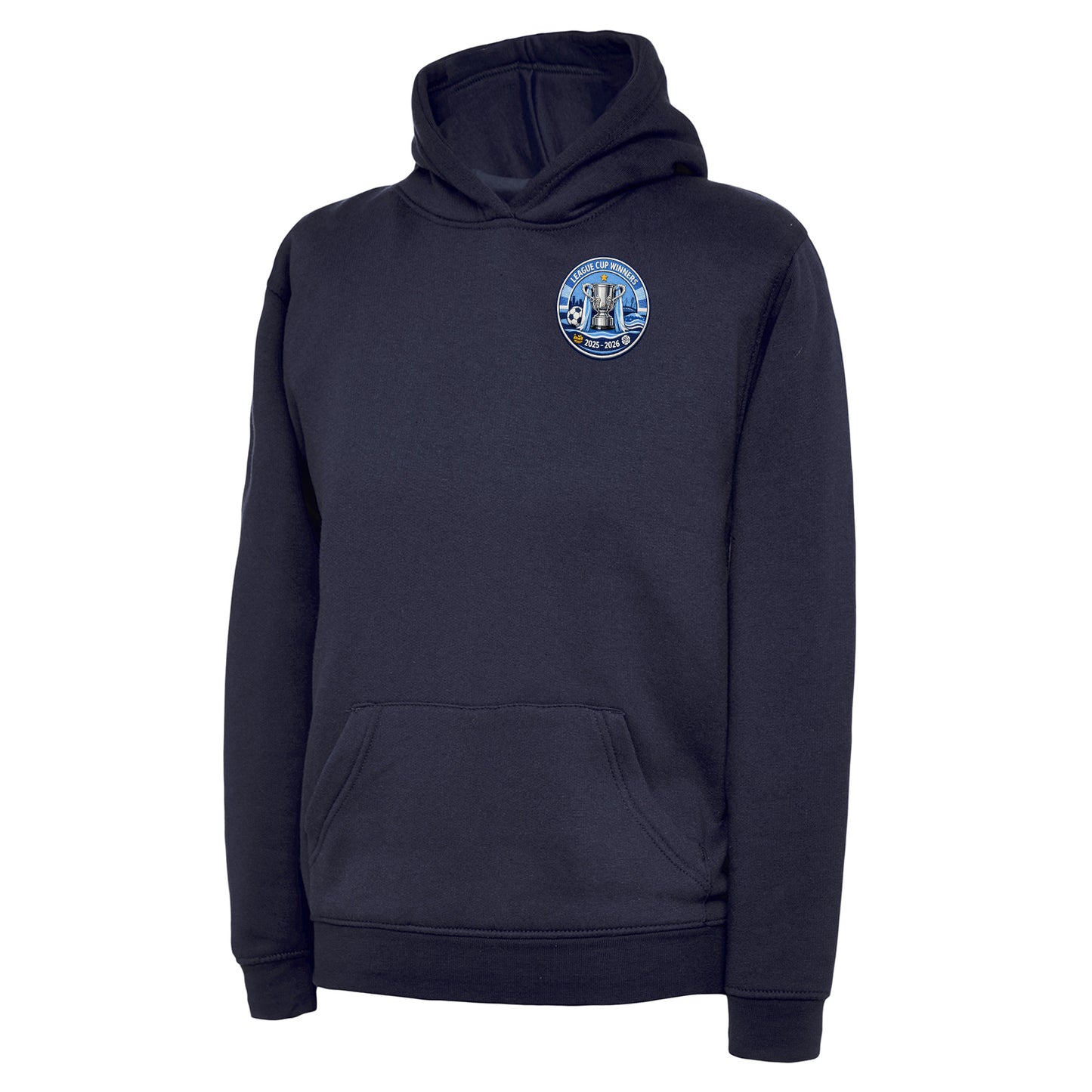 Children's Man City League Cup Winners 2026 Hoodie