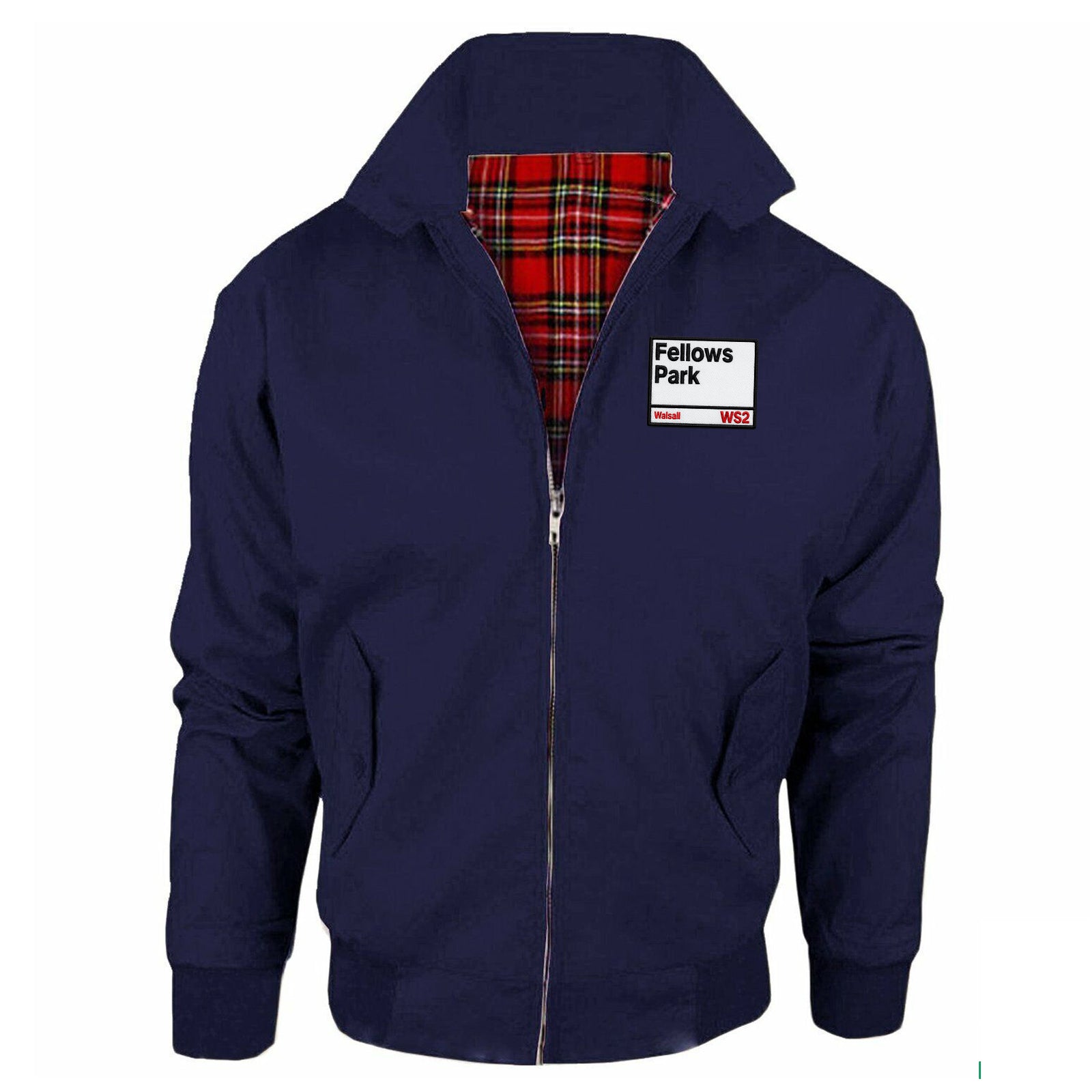 Retro Fellows Park Walsall Football Jacket Mens 