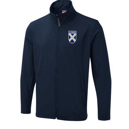 Coatbridge Flag of Scotland Shield Lightweight Soft Shell Jacket